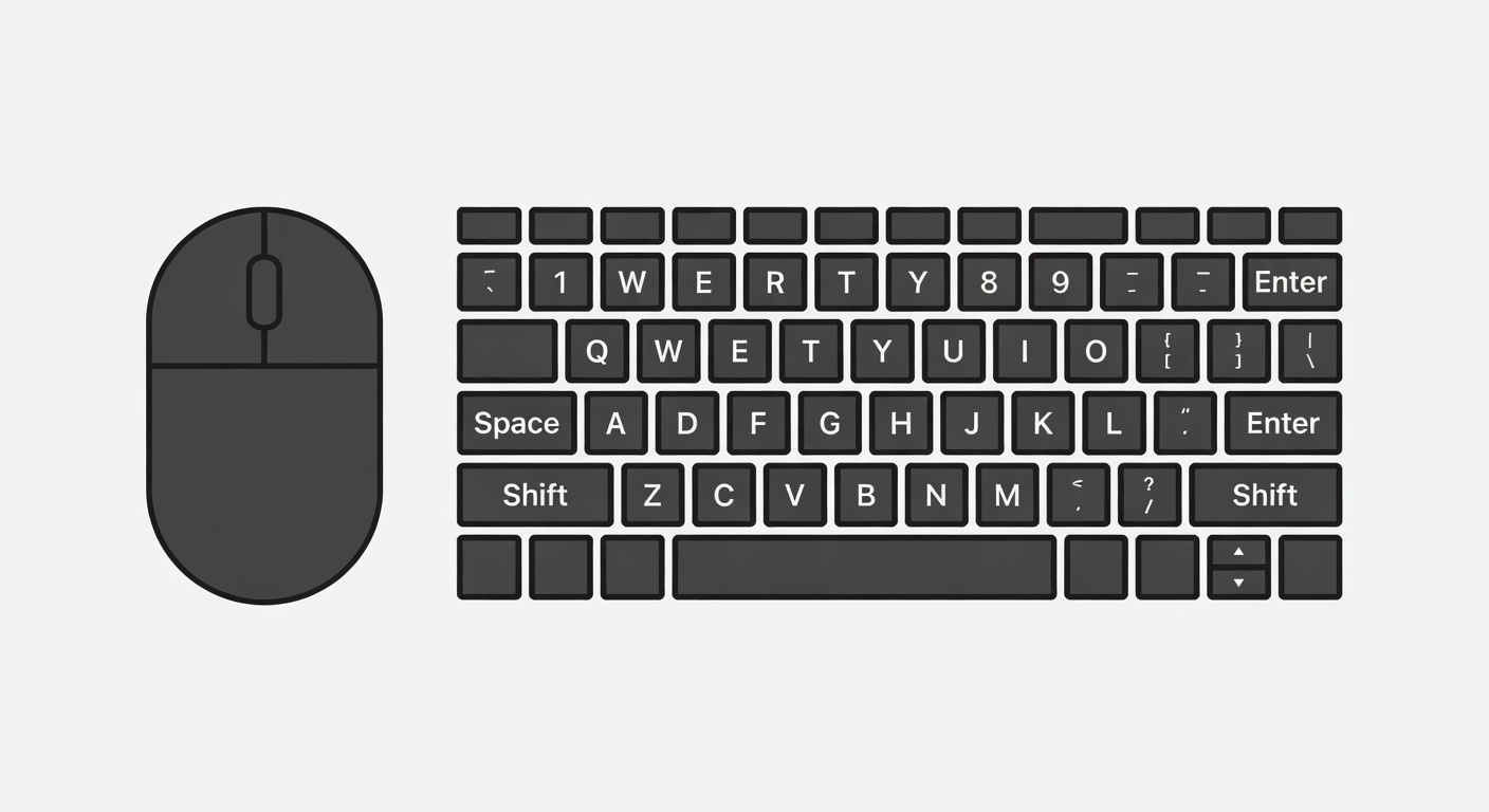 マウスとキーボード